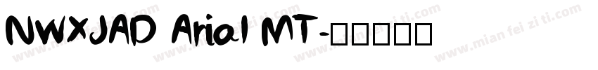 NWXJAD Arial MT字体转换